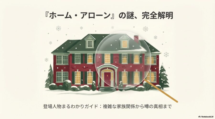 ホームアローン相関図】複雑な家族構成やお父さんの職業、隣のおじいさんとの関係まとめ
